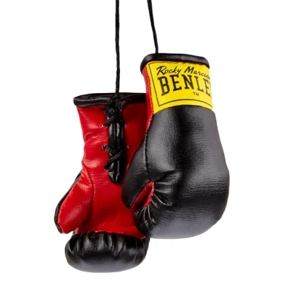 Abbildung von BENLEE Rocky Marciano Unisex Miniature Boxing Gloves, Schwarz, Einheitsgröße EU