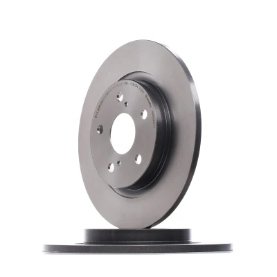 Abbildung von Bremsscheibe BREMBO 08B04511 hinten, voll, 1 Stück