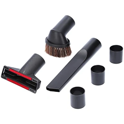 Abbildung von McFilter Düsenset 6 tlg. geeignet für Miele Complete C3 Cat and Dog PowerLine Staubsauger, Anschluss 32/35mm, mit Möbelpinsel, Polsterdüse, Fugendüse, Adapter