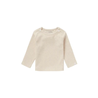Abbildung von Noppies Natal Langarmshirt Off white für Kinder, Größe: 50,