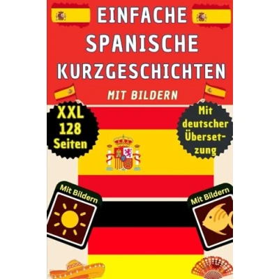 Abbildung von Spanische Kurzgeschichten A1 für Anfänger mit Bildern Spanisch Deutsch zweisprachig einfache A1/A2 Übungen lernen Kinder und ... Grammatik Einsteiger im Kinderbuch