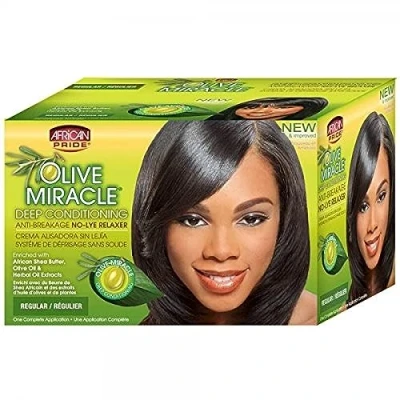 Abbildung von African Pride Olive Miracle Conditioning Anti Breakage No Lye Relaxer Regular