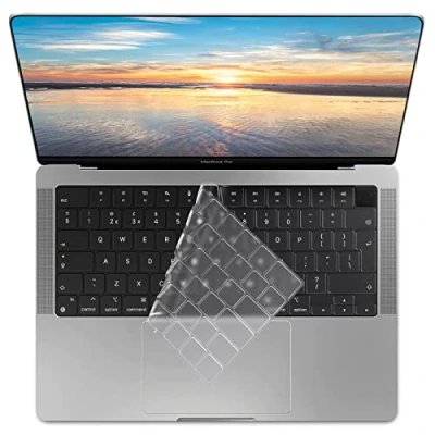 Abbildung von ZYB Tastaturschutz für MacBook Air 13.6 15.3 2022 2024 M2 M3 A2681 A2941 A3113 A3114,2021 Mac Pro 14/16 M4 A3112/A3185/A3401/A3403/A3186/A2918/A2992/A2991 A2779/A2780 M1 A2442/A2485 Cover