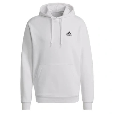 Abbildung von adidas Herren Essentials Fleece Hoodie, White/Black, XXL