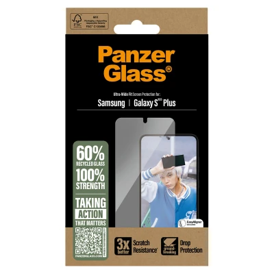 Abbildung von PanzerGlass Gehärtetes Glass Edge To Displayschutzfolie Samsung Galaxy S25+