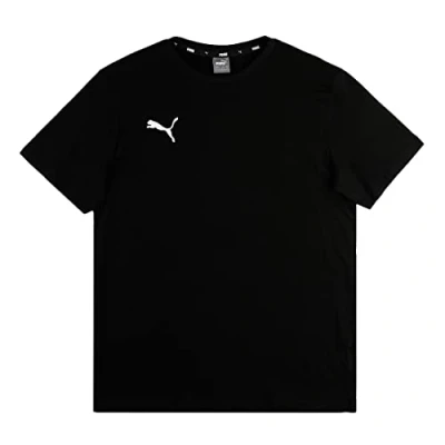 Abbildung von PUMA Jungen, teamGOAL 23 Casuals Tee Jr T shirt, Schwarz, 128