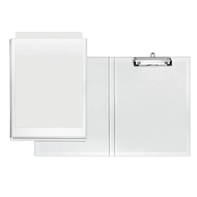 Abbildung von VELOFLEX 4804690 Clipboard Velodur, DIN A4, weiß, 1 Stück