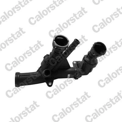 Abbildung von CALORSTAT by Vernet TH7377.92J Kühlwasserthermostat 92 mit Dichtung Gehäuse AUDI: A4 B8 Avant, A3 Sportback, A6 C7 VOLKSWAGEN: Sharan II