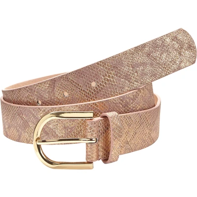 Abbildung von LASCANA Hüftgürtel »Hosengürtel«, im Metallic Look, Gürtel, Jeansgürtel