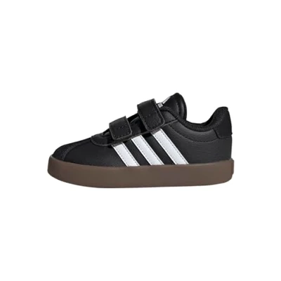 Abbildung von adidas Jungen Unisex Kinder VL Court 3.0 Infants Non Football Low Shoes, Core Black Cloud White Black, 19 EU