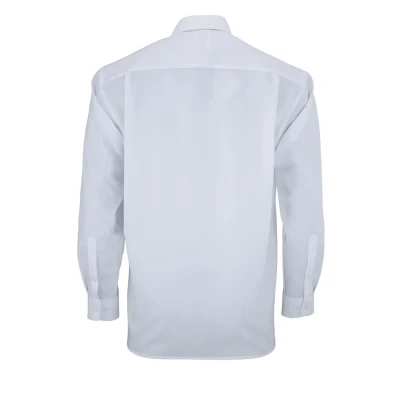 Abbildung von OLYMP Herren Businesshemd Langarm Luxor,Einfarbig,Comfort fit,New Kent,Weiss 00,47