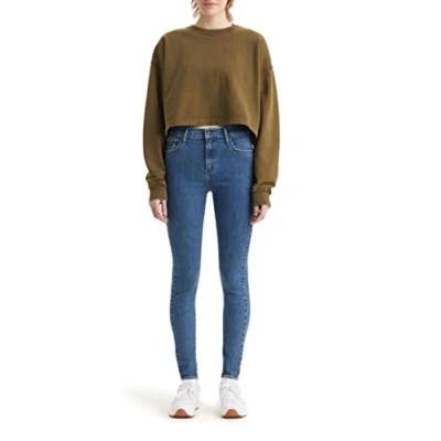 Abbildung von Levi&#039;s Damen 720™ High Rise Super Skinny Jeans,Medium Indigo Stonewash,26W / 32L