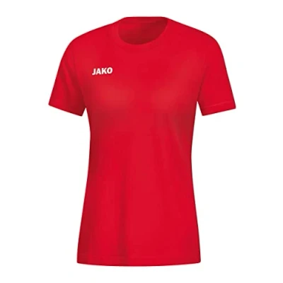 Abbildung von JAKO Unisex Kinder Teamline Base T Shirt, Rot, 152 EU