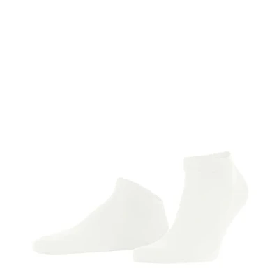 Abbildung von FALKE Herren Sneakersocken ClimaWool M SN Lyocell Wolle kurz einfarbig 1 Paar, Weiß (Off White 2040), 45 46