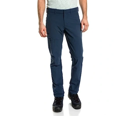 Abbildung von Schöffel Herren Pants Koper1, robuste Hose mit 4 Wege Stretch, elastische und wasserabweisende Wanderhose für Männer, dress blues, 27