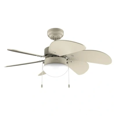 Abbildung von Cecotec Deckenventilator mit Licht EnergySilence Aero 3600 Vision Full SunLight, 50 W, 91cm, 3 Geschwindigkeiten, 6 umschaltbare Flügel, Winter Sommer Modus, einfache Bedienung, Kettenschalter
