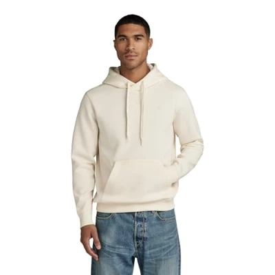 Abbildung von G Star Premium CORE HDD L S Kapuzenpullover, Herren, Größe: XS, Eggnog