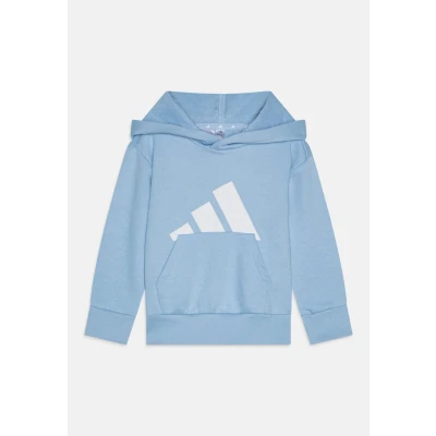 Abbildung von adidas Performance Essentials Hoodie KIDS Unisex Kapuzenpullover für Kinder, Größe: 116, Glow blue/white