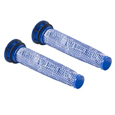 Abbildung von 2x Filter waschbar für Dyson Akkusauger DC58 / DC59 DC61 DC62 DC74 V6 V7 V8 SV03 SV05 SV06 SV09 alternativ zu 965661 01 von Microsafe®