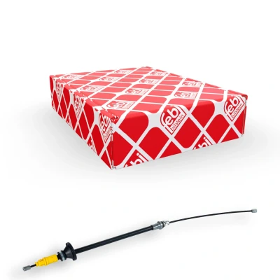 Abbildung von FEBI BILSTEIN 33166 Handbremsseil vorne 508 für Linkslenker RENAULT: TRAFIC 2 Kasten, Bus, OPEL: Vivaro A Van, Combi
