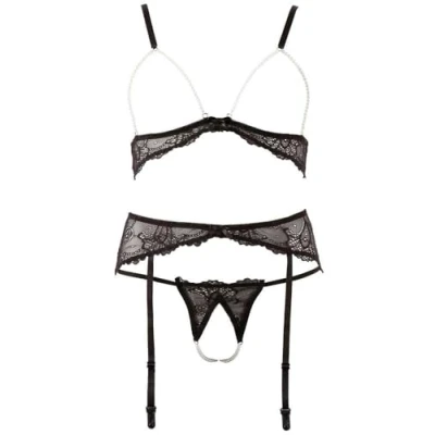 Abbildung von 3 teiliges Straps Set, ouvert, mit Schmuckperlen 