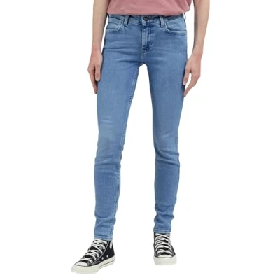 Abbildung von Lee Scarlett Jeans Skinny Fit, Damen, Größe: 26x29, Majestic wave