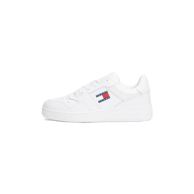 Abbildung von Tommy Jeans Retro Basket Sneaker low, Herren, Größe: 43, White Schuhe