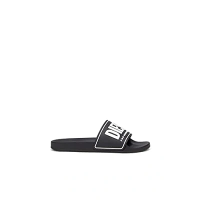 Abbildung von Diesel SA Mayemi CC Badesandale, Herren, Größe: 46, Black white Schuhe
