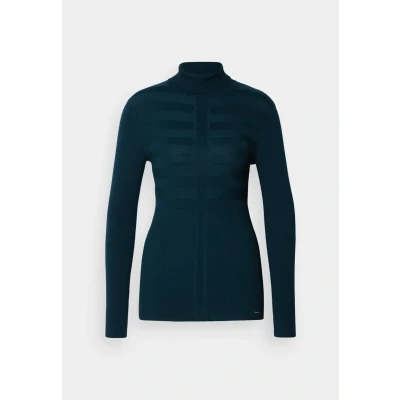Abbildung von Morgan Mentos Strickpullover, Damen, Größe: XS, Vert bouteille