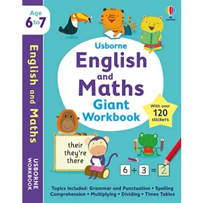 Abbildung von Usborne English and Maths Giant Workbook 6 7 (Usborne Workbooks)