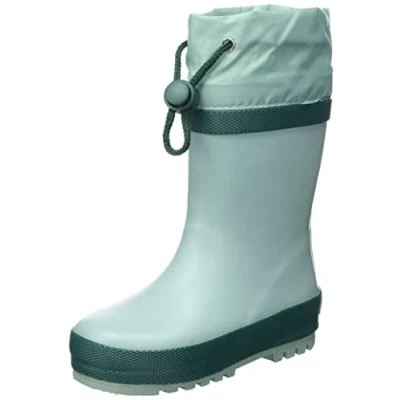 Abbildung von Playshoes Jungen Unisex Kinder Gummistiefel Zugband Regenstiefel, grün, 20 EU