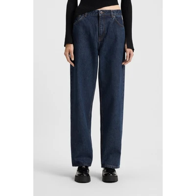 Abbildung von HUGO LENI Jeans Straight Leg, Damen, Größe: 25x32, Navy
