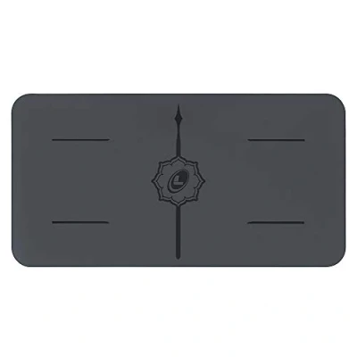 Abbildung von Liforme Yoga Pad Umweltfreundliches und Rutschfestes Kniepolster, Ellbogen Hände Biologisch Abbaubare Krifffeste Grip Matte Mit dem Einzigartigen Ausrichtungssystem