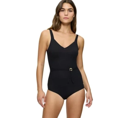 Abbildung von Triumph Summer Twist OP 01, One Piece Swimsuit Damen, Schwarz, 46