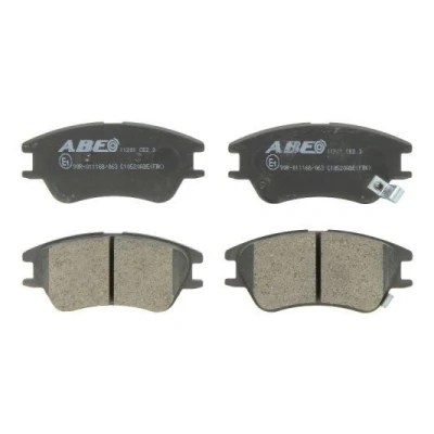 Abbildung von ABE C10520ABE Bremsbelagsatz Vorderachse Low Metallic mit akustischer Verschleißwarnung HYUNDAI: Amica / Atoz