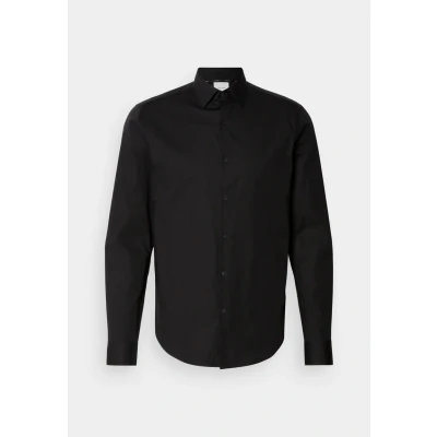 Abbildung von Calvin Klein Businesshemd »SLIM ESNTL POPLIN NOS STR SLD«, Mit Monogramm Stickerei