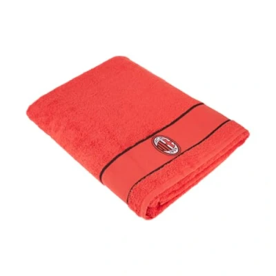 Abbildung von A.C. Milan Handtuch in 100% Baumwolle, Offizielles Produkt, Badetuch 90x180 cm