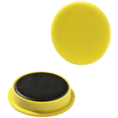 Abbildung von Durable Magnete, Industrieverpackung, 21 mm, 210p, gelb, 20 Stück, 475204