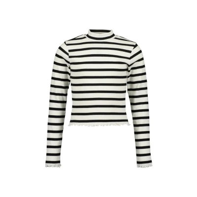 Abbildung von Blue Seven Langarm MIT Stehkragen Strickpullover 9999 9990 schwarz ao, Damen, Größe: 164, / ao