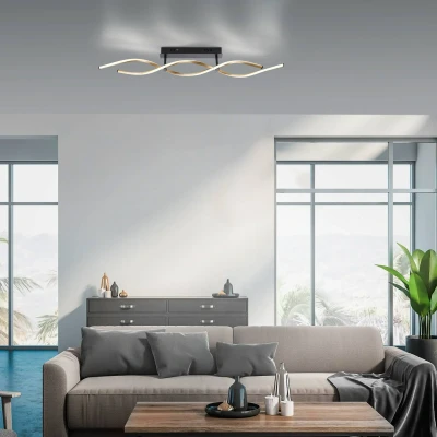 Abbildung von Paul Neuhaus Deckenleuchte »POLINA«, 2 flammig, Leuchtmittel LED Board fest integriert, LED, Simply Dim
