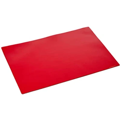 Abbildung von VELOFLEX 4634321 Bastelunterlage DIN A3 rot, rutschfest, 42 x 29 cm, 1 Stück