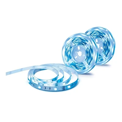 Abbildung von Tapo L900 10 LED Strip 2*5 M (nur ein Stromadapter enthalten), Wifi Streifen, 16 Mio. Farben, dimmbar, APP Steuerung, kompatibel mit Alexa &amp; Google, kein Hub notwendig, energiesparend
