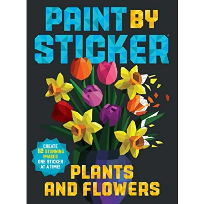 Abbildung von Paint by Sticker: Plants and Flowers: Create 12 Stunning Images One Sticker at a Time!