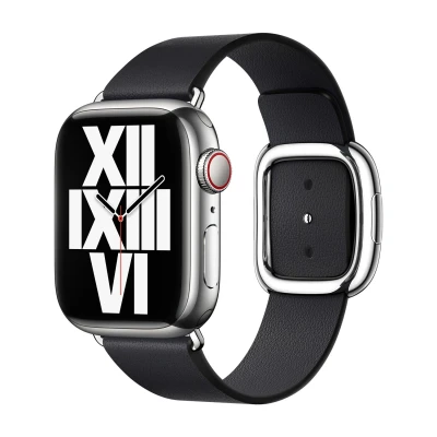 Abbildung von Apple Modern Buckle Watch groß 38mm / 40mm 41mm Midnight ML7F3ZM/A