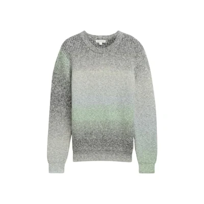 Abbildung von TOM Tailor MIT Farbverlauf Strickpullover für Kinder, Größe: 164, Green grey gradient knit