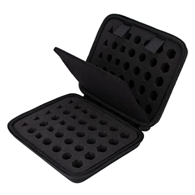 Abbildung von Aenllosi Hart Tasche Hülle für DND Würfel Set 70 Polyhedral Dice（Tasche）