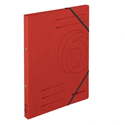 Abbildung von herlitz 11255460 Ringhefter &quot;Quality&quot;, A4, rot, 2 Ring Mechanik, Rückenbreite 25 mm, 5 Stück