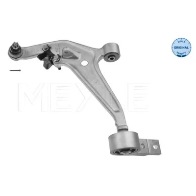 Abbildung von MEYLE 36 16 050 0081 Querlenker ORIGINAL Quality mit Trag /Führungsgelenk, Gummilager unten, Vorderachse links Aluminium