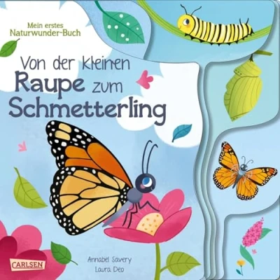 Abbildung von Von der kleinen Raupe zum Schmetterling: Mein erstes Naturwunder Buch