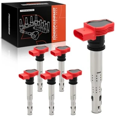 Abbildung von 6x Zündspule Zündmodul für A4 A5 A6 A7 Sportback A8 Q5 Q7 R8 Gallardo T o u a r e g 2.0L 5.2L 2002 2018 06E905115A